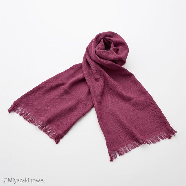 オーガニックコットン 今治マフラーシーズン