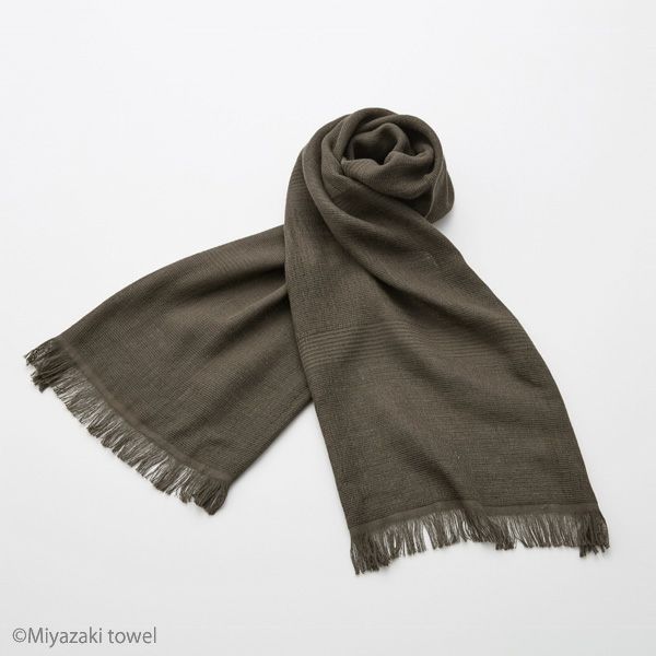 オーガニックコットン 今治マフラーシーズン