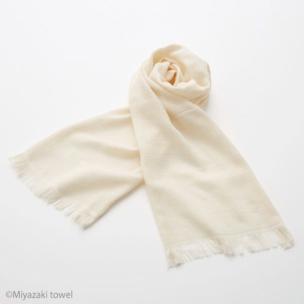 オーガニックコットン 今治マフラーシーズン