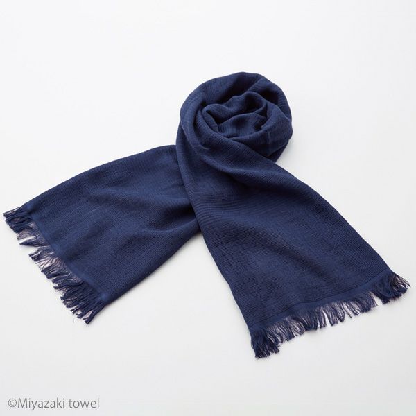 オーガニックコットン 今治マフラーシーズン