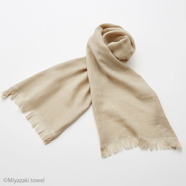 オーガニックコットン 今治マフラーシーズン