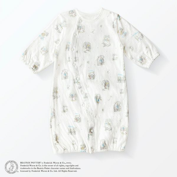 オーガニックコットン カバーオール ピーターラビット