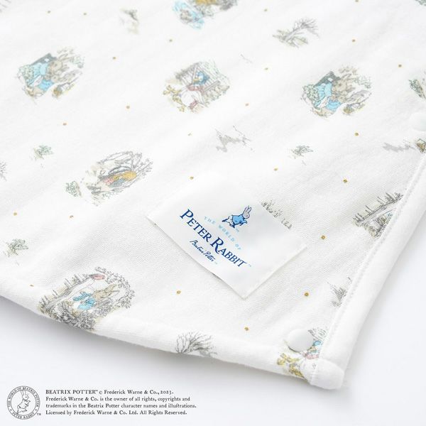 オーガニックコットン スリーパー ピーターラビット