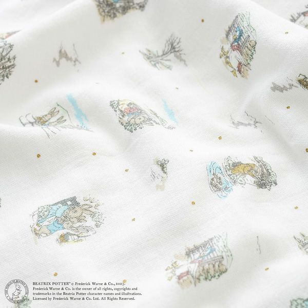 オーガニックコットン スリーパー ピーターラビット