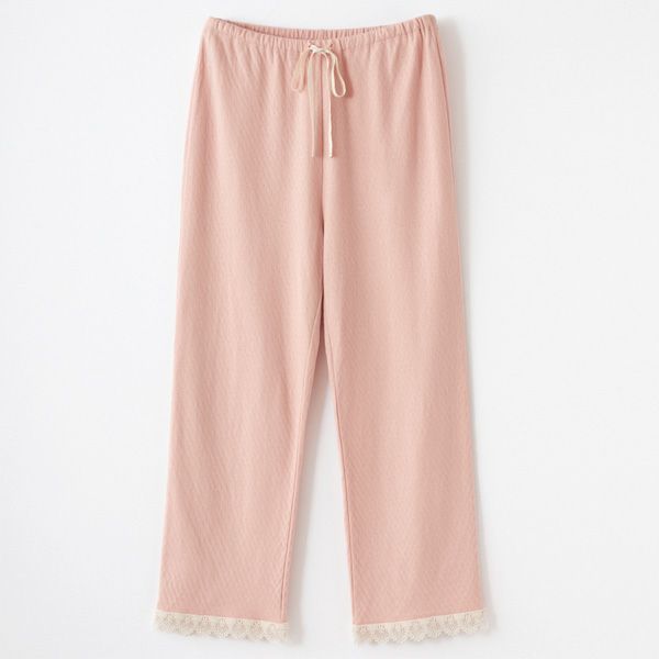 オーガニックコットン スズランレースパンツ