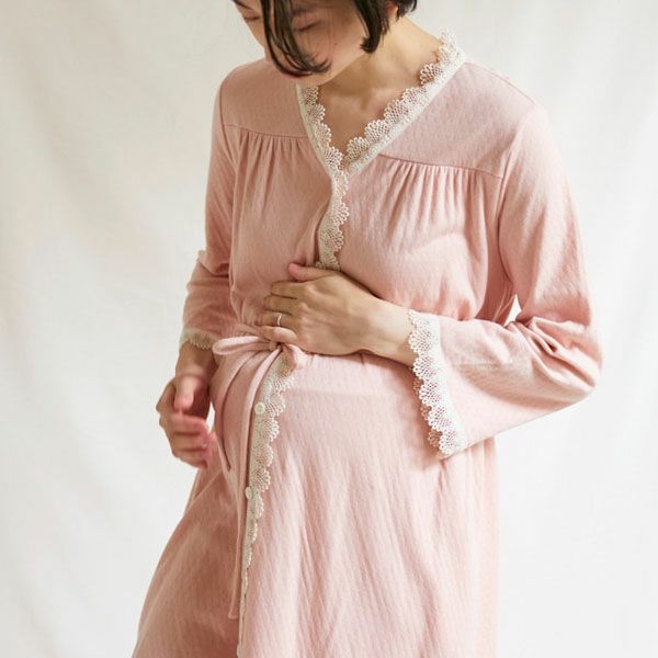 オーガニックコットン スズランギャザードレス