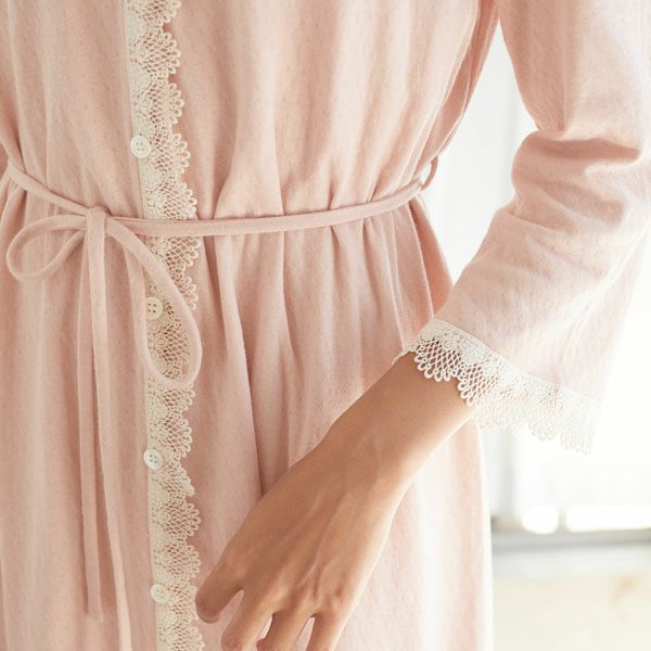 オーガニックコットン スズランギャザードレス