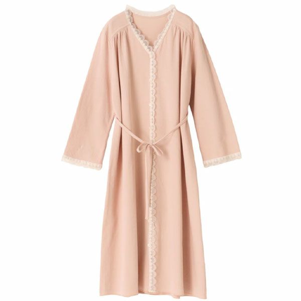 オーガニックコットン スズランギャザードレス