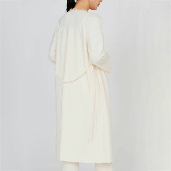 オーガニックコットン スズランギャザードレス