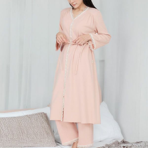 オーガニックコットン スズランギャザードレス