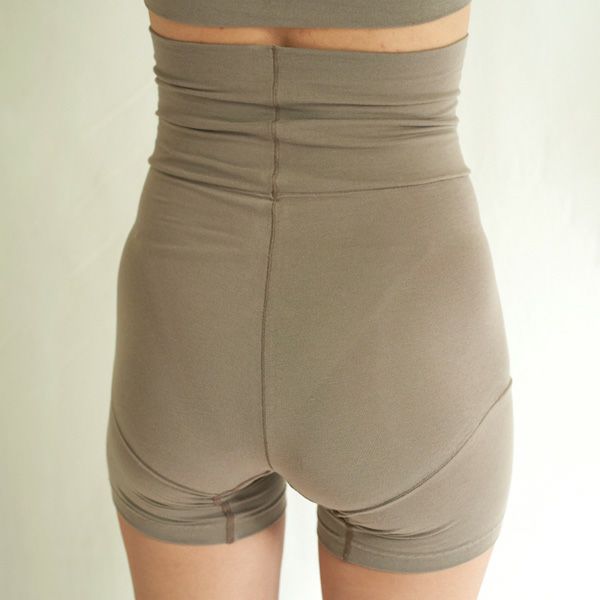 オーガニックコットン コンフォート腹巻3分丈ショーツ
