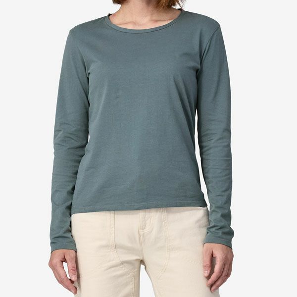 オーガニックコットン ウィメンズ・リジェネラティブ・サーティファイド・ロングスリーブ・ティー