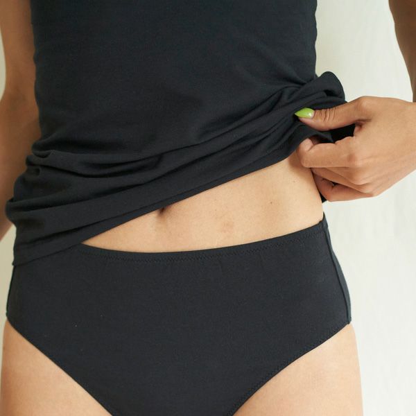 オーガニックコットン コンフォートスクエアカップ付きキャミ