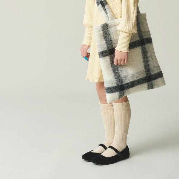 オーガニックコットン キッズコンフォートハイソックス