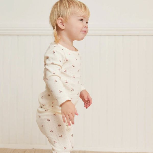 オーガニックコットン ベビーポインテルＴシャツ(長袖)