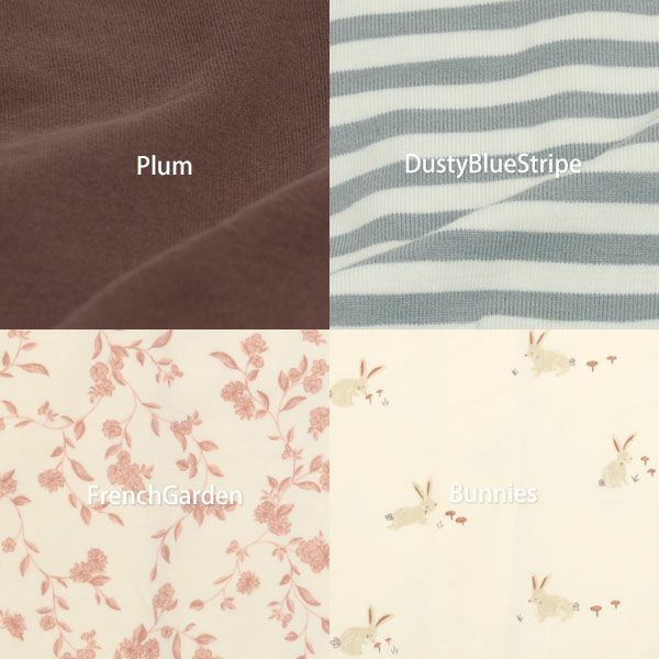 オーガニックコットン ベビー 足つきジッパーカバーオール(長袖)