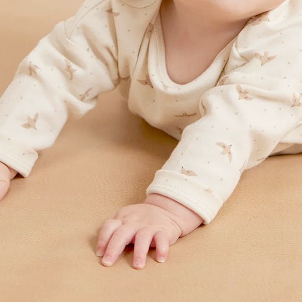 オーガニックコットン ベビーＴシャツ（長袖）