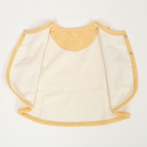 オーガニックコットン ベビー起毛パイルベスト キキリン