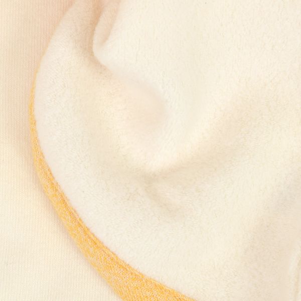 オーガニックコットン ベビー起毛パイルベスト キキリン