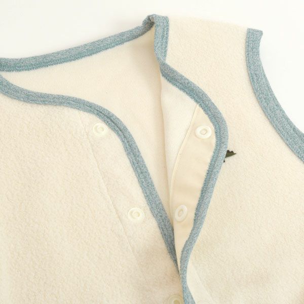 オーガニックコットン ベビー起毛パイルツーウェイスリーパー キキリン