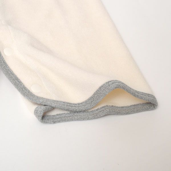 オーガニックコットン ベビー起毛パイルツーウェイスリーパー キキリン