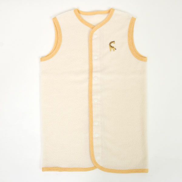 オーガニックコットン ベビー起毛パイルツーウェイスリーパー キキリン