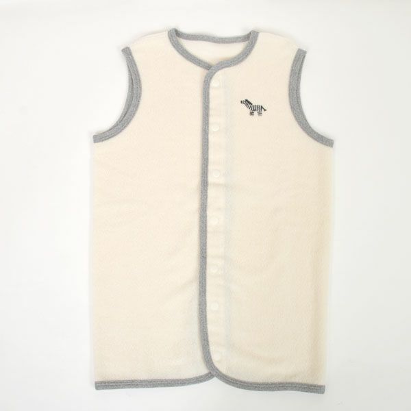 オーガニックコットン ベビー起毛パイルツーウェイスリーパー キキリン