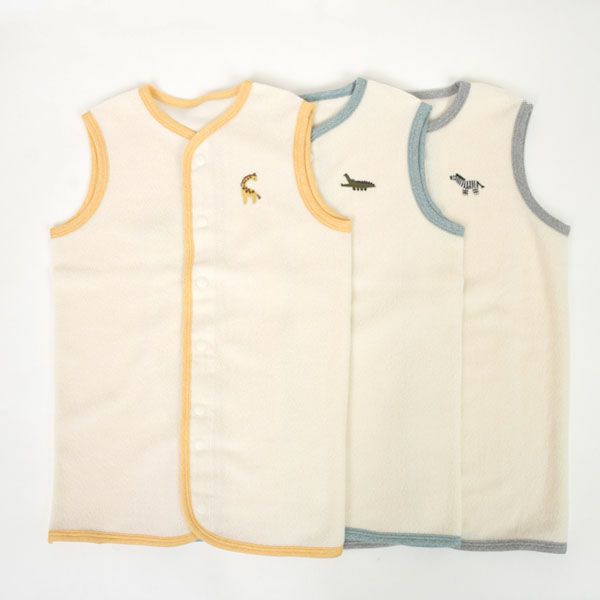 オーガニックコットン ベビー起毛パイルツーウェイスリーパー キキリン