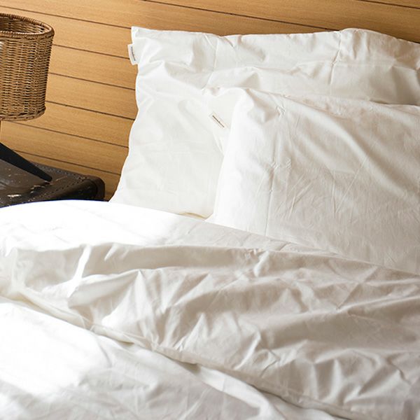 【ダニゼロック】オーガニックコットン 掛け布団カバー ダブルロング 190×210