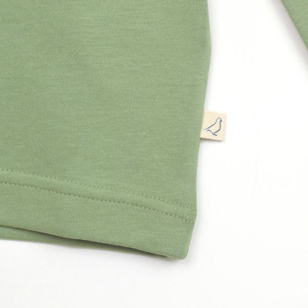 オーガニックコットン キッズプレーンTシャツ(長袖)