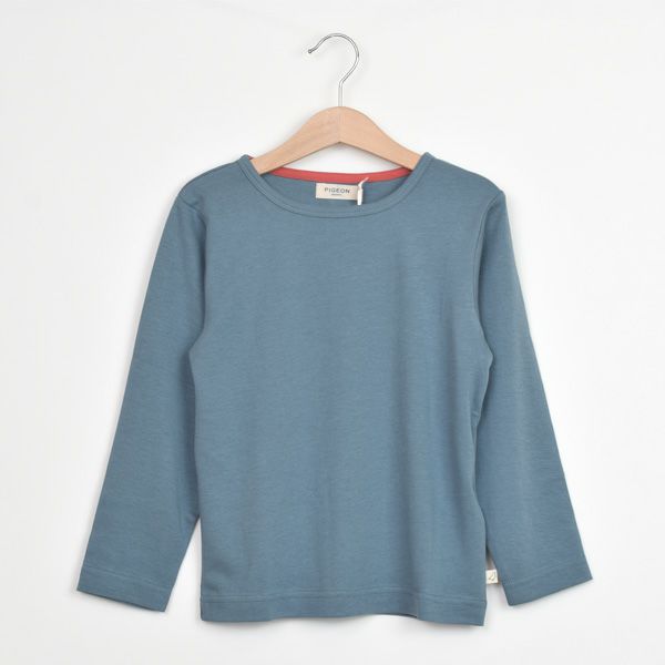 オーガニックコットン キッズプレーンTシャツ(長袖)