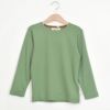 オーガニックコットン キッズプレーンTシャツ(長袖)