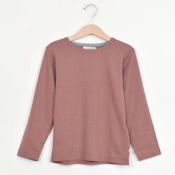 オーガニックコットン キッズプレーンTシャツ(長袖)