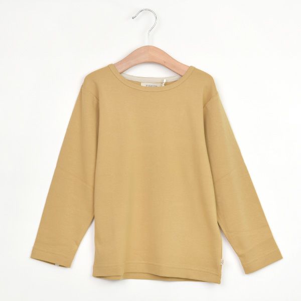 オーガニックコットン キッズプレーンTシャツ(長袖)
