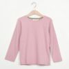 オーガニックコットン キッズプレーンTシャツ(長袖)