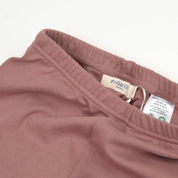 オーガニックコットン キッズプレーンレギンス