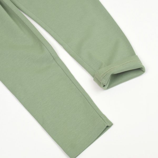 オーガニックコットン キッズプレーンレギンス