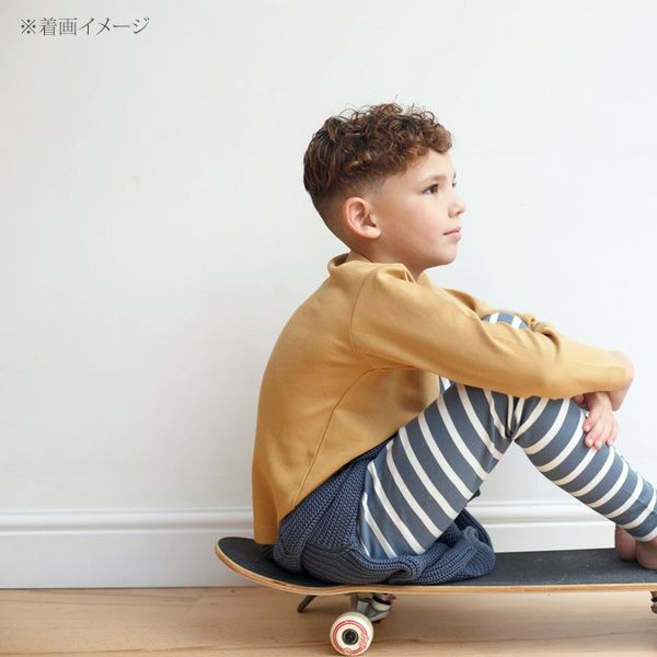 オーガニックコットン キッズプレーンレギンス