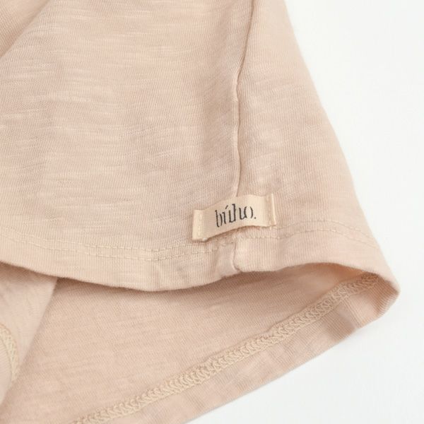 オーガニックコットン ベビーフリルブラウス(長袖)