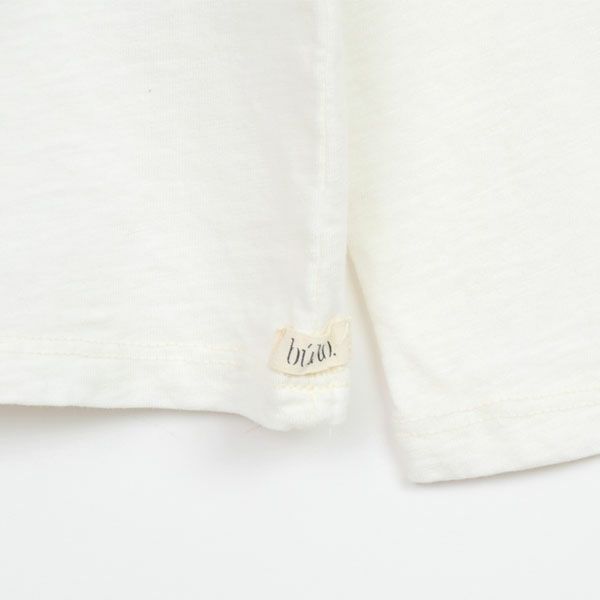 オーガニックコットン キッズポケット付きＴシャツ(長袖)