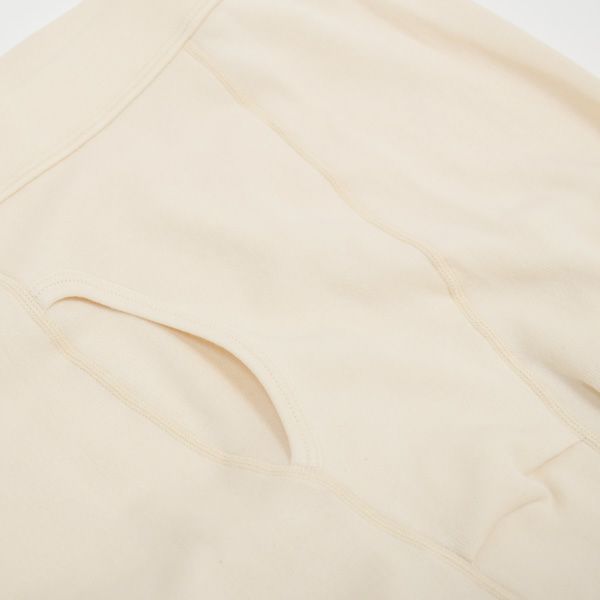 オーガニックコットン メンズパンケーキニット アンダーパンツ