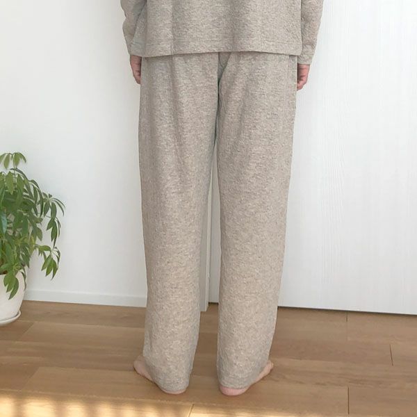 オーガニックコットン＆ヤク メンズエアニットパンツ