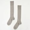 オーガニックコットン＆ヤク メンズリブハイソックス