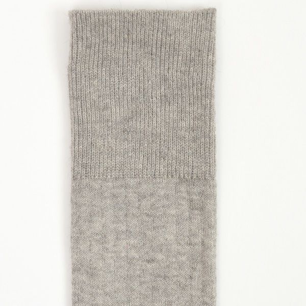 オーガニックコットン＆ヤク リブハイソックス