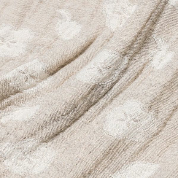 オーガニックコットン&ヤク コットンボールガーゼケット