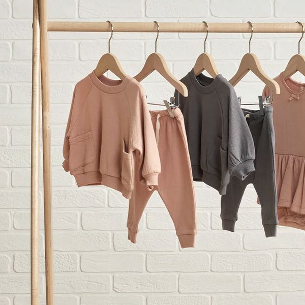 オーガニックコットン ベビー 接結スウェットパンツ