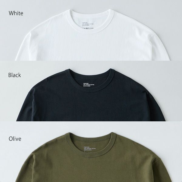 オーガニックコットン 7.3オンス ポケット長袖Tシャツ