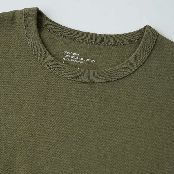 オーガニックコットン 7.3オンス ポケット長袖Tシャツ
