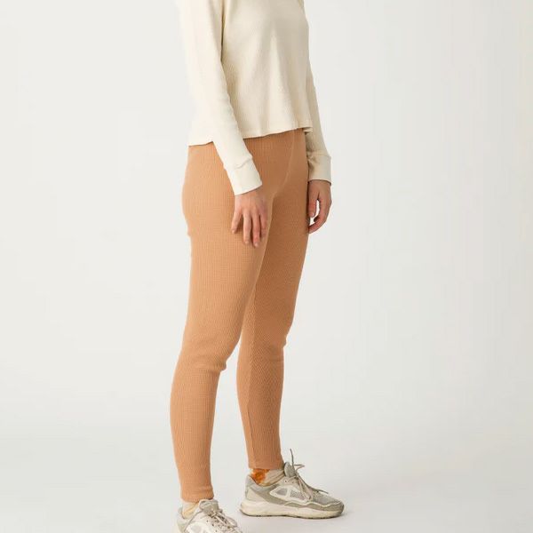 オーガニックコットン ワッフルベーシックパンツ