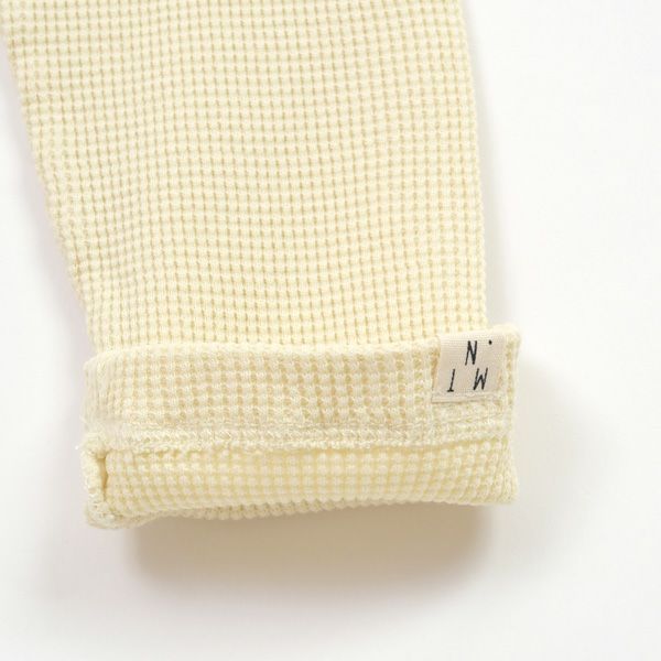 オーガニックコットン ワッフルベーシックパンツ